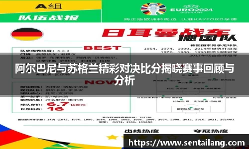 阿尔巴尼与苏格兰精彩对决比分揭晓赛事回顾与分析